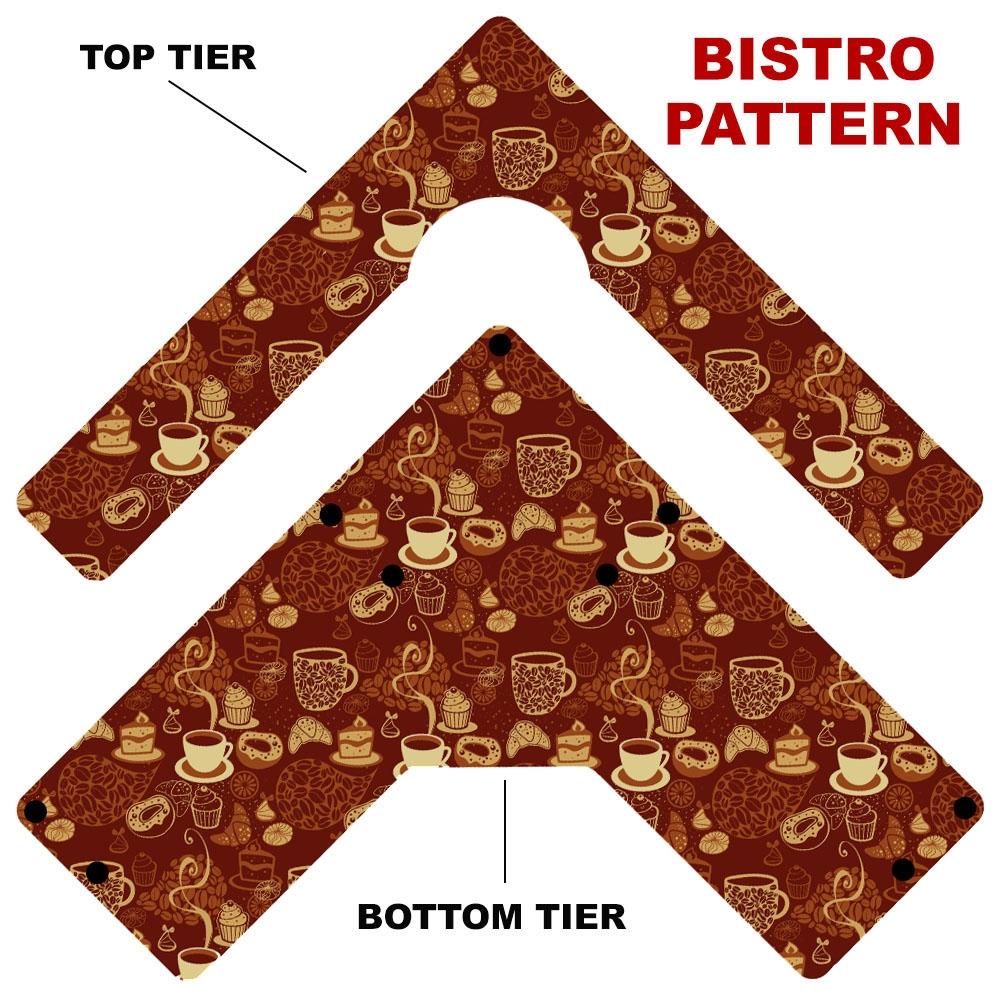 CHOOSE YOUR PATTERN - Counter Caddies™ - Corner Unit w/ Trash Can Inset - Image 18
