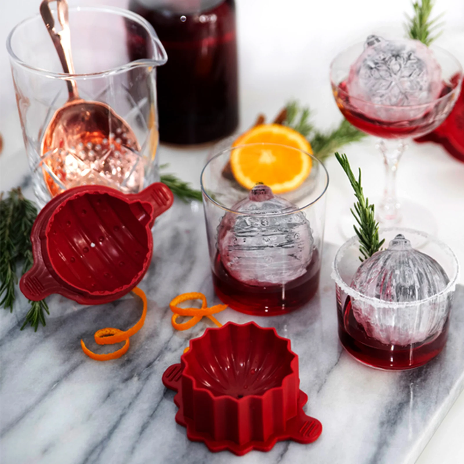 Christmas Ornament Ice Molds - Set Options - Image 3