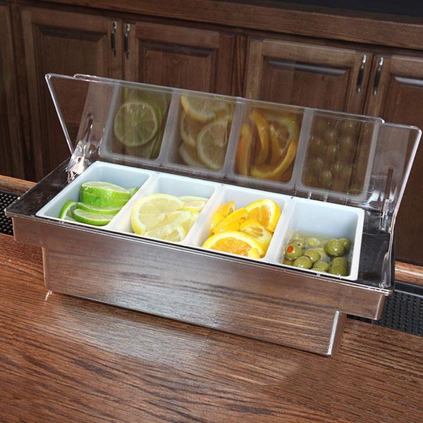 Chrome 4 Pint Condiment Holder - Image 2