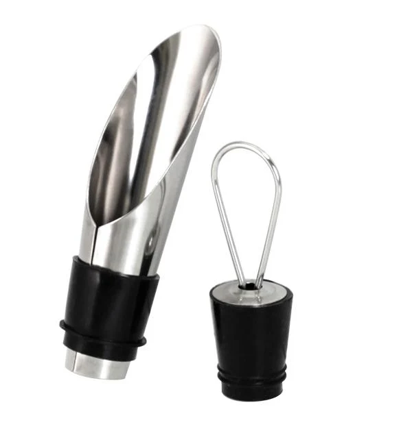Chrome Wine Pourer