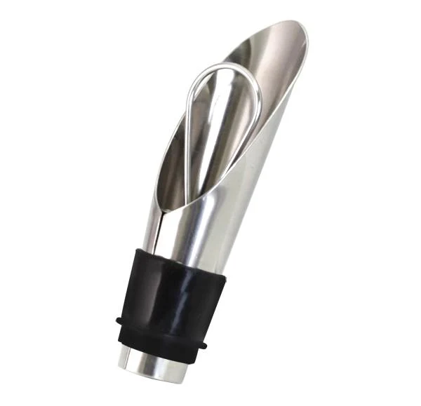 Chrome Wine Pourer - Image 2
