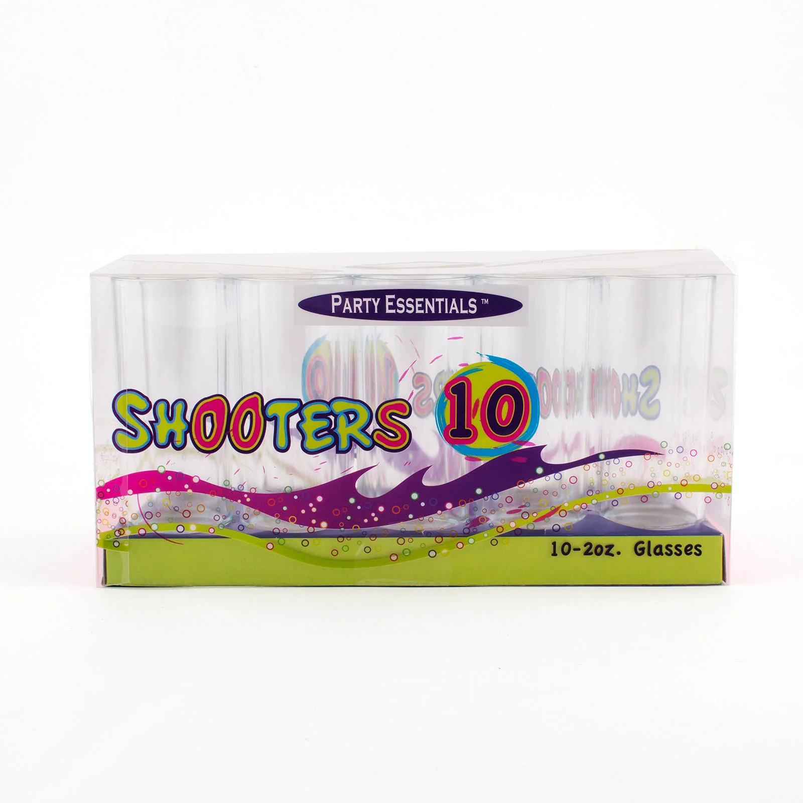 Clear Shooter Glasses Box Set - 10 Ct. - 2 ounce - Image 3