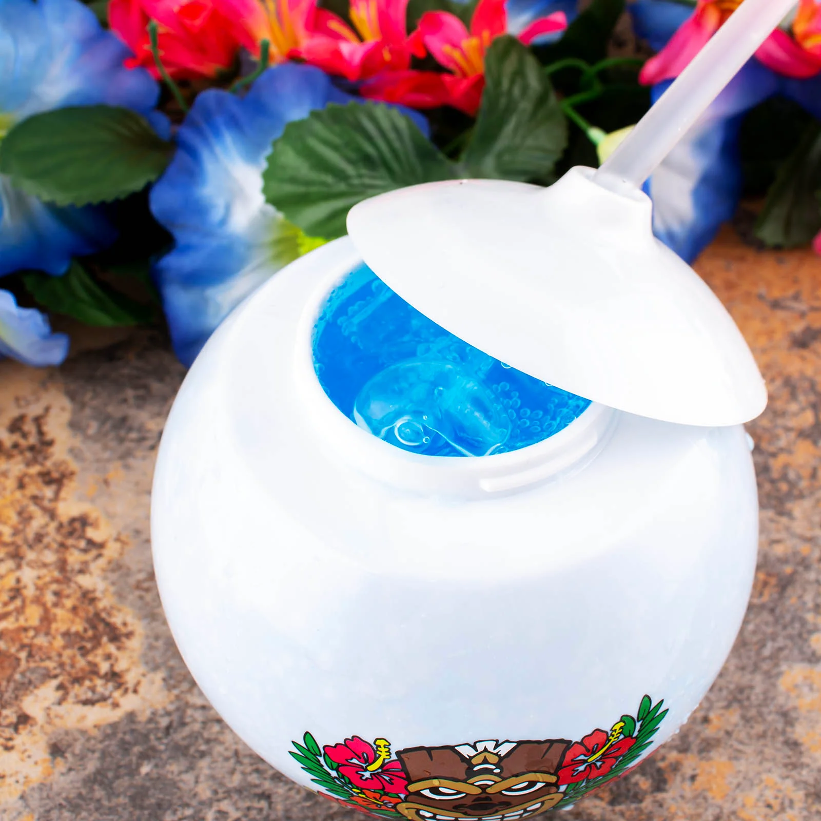 Cocktail Ball - Tiki - Spherical - 24 ounce - Image 3