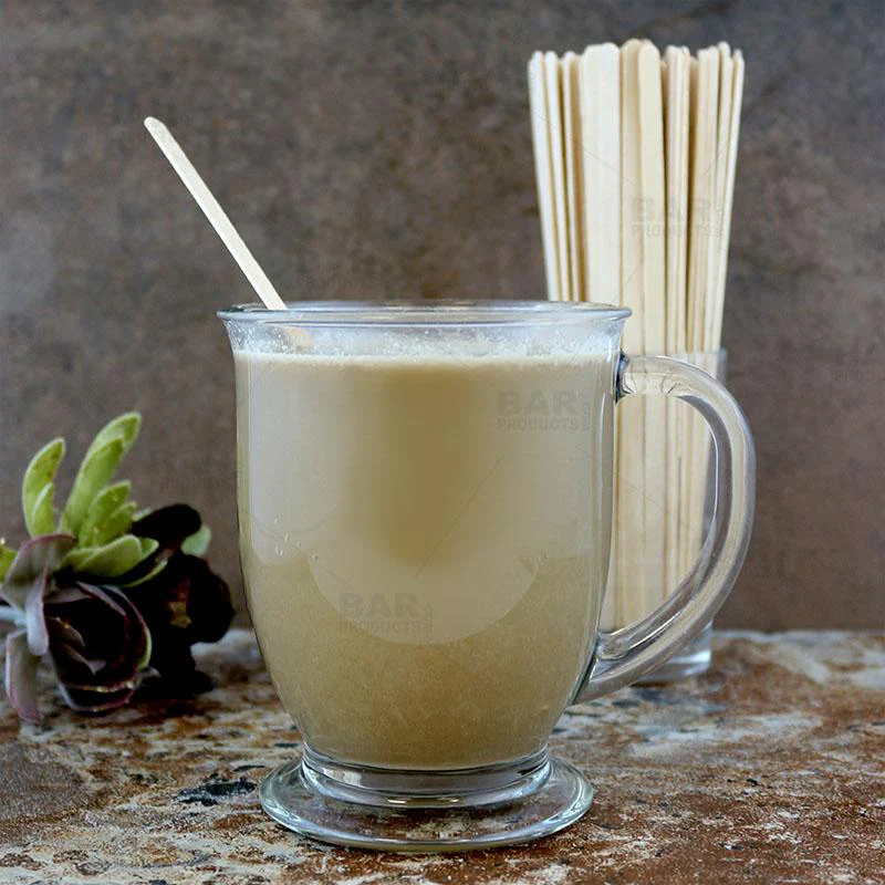 Cocktail / Coffee Stir Sticks - 7 inch Birch - Box of 1000 - Image 4