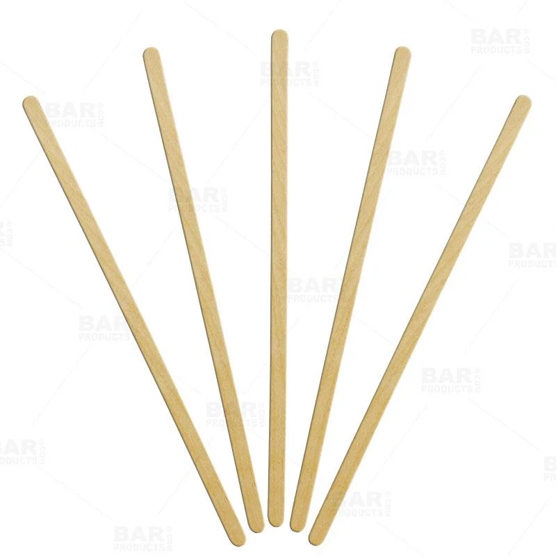 Cocktail / Coffee Stir Sticks - 7 inch Birch - Box of 1000 - Image 5