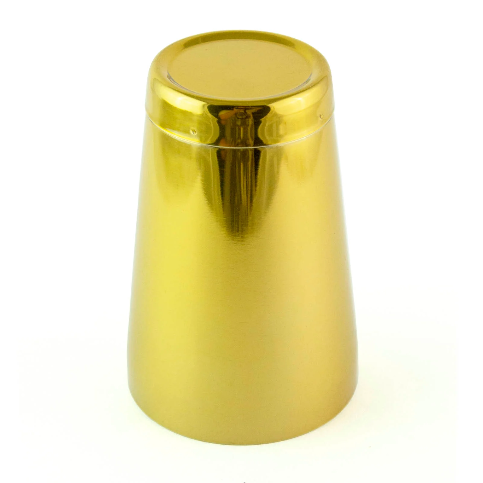 18oz Weighted Cocktail Shaker Tin - Reflective Gold - Image 2