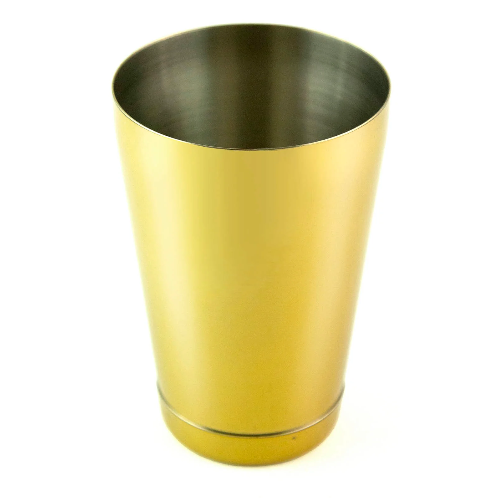 18oz Weighted Cocktail Shaker Tin - Reflective Gold - Image 3