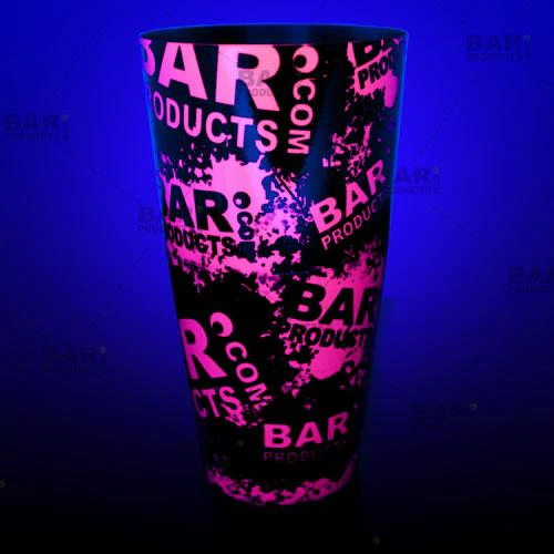 Printed Cocktail Shaker Tin - NEON BPC - 28 ounce Weighted - Image 3
