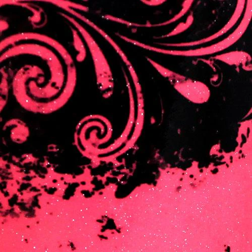 Printed Cocktail Shaker Tin - NEON Pink Butterfly - 28 ounce Weighted - Image 4