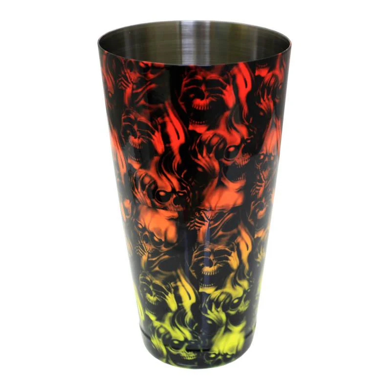 Printed Cocktail Shaker Tin - See No Evil - 28 ounce Weighted - Image 2