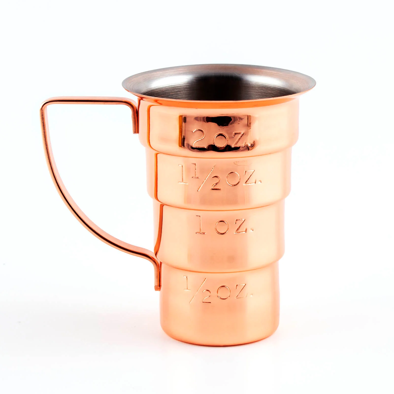Color Options - Olea™ Multi Stepped Jigger with Handle - Image 10