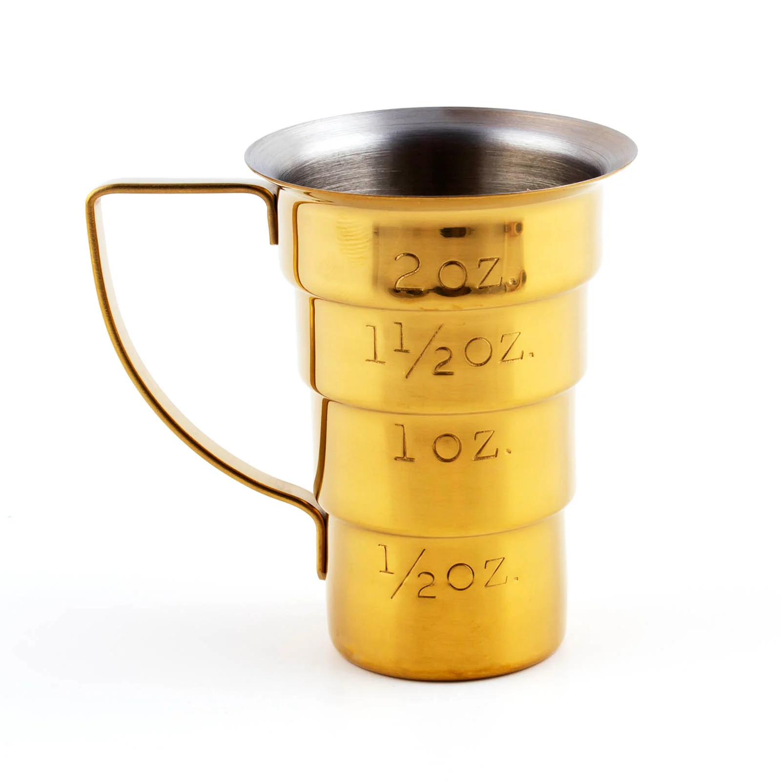 Color Options - Olea™ Multi Stepped Jigger with Handle - Image 7