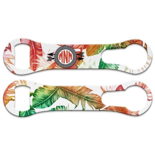 Colorful Palms - Monogram V-Rod® Bottle Opener - Image 2