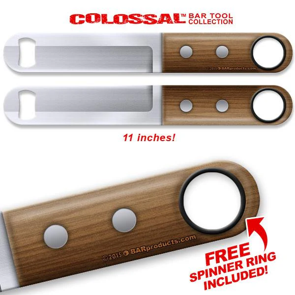 COLOSSAL™ 11" Long  Speed Bottle Opener - Bar Blade