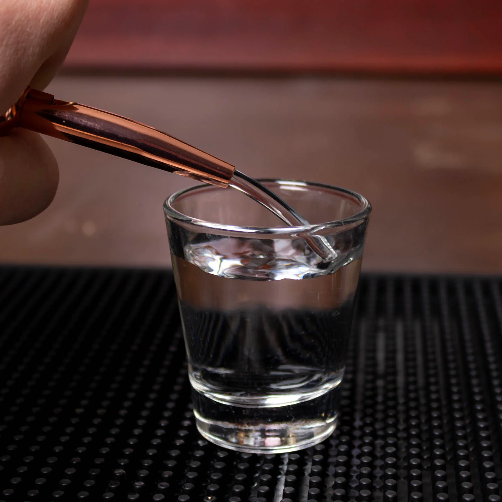 BarConic® Copper Plated Stainless Steel Liquor Pourer - Image 3