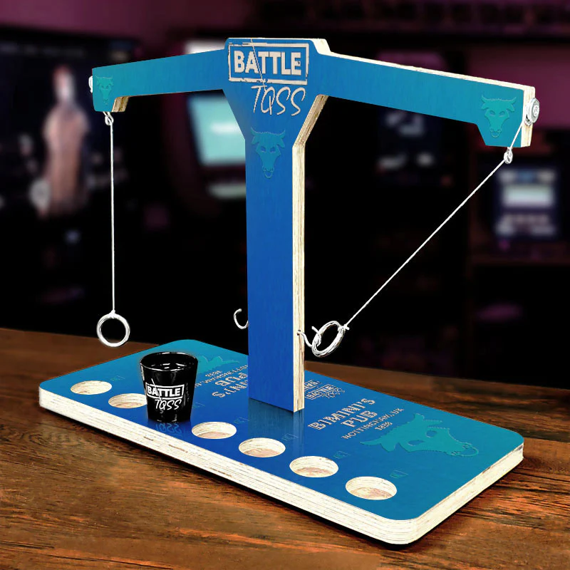 CUSTOMIZABLE Battle Toss - 2 Player Ring Toss Game - Bull - Multiple Colors Available! - Image 2