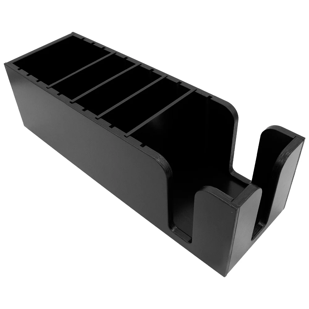 Wood Napkin Holder Caddy - Black - Image 5