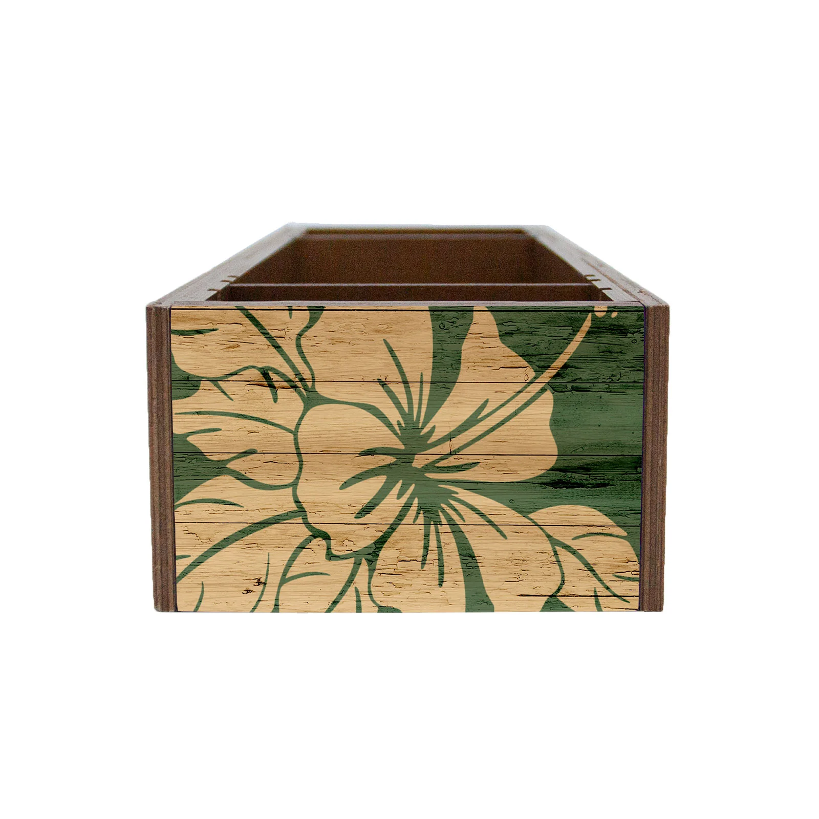 Custom Wooden Condiment Caddy - Tiki Bar - Image 4