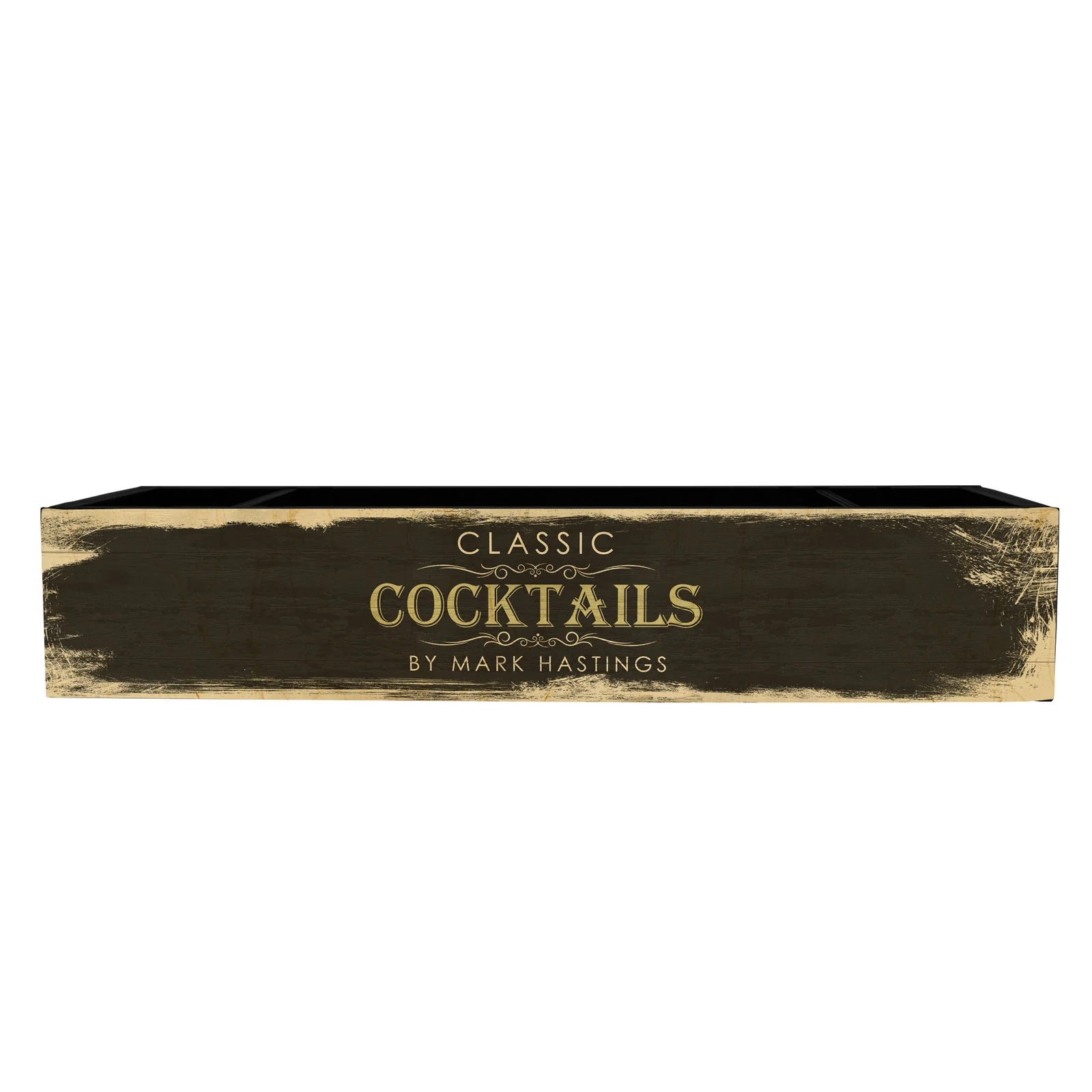 Custom Wooden Condiment Caddy - Classic Cocktails - Image 4