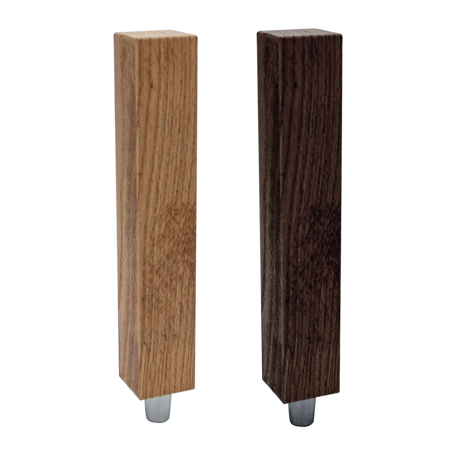 Walnut and Oak Beer Tap - With Optional Chalk Finish - Flat Top