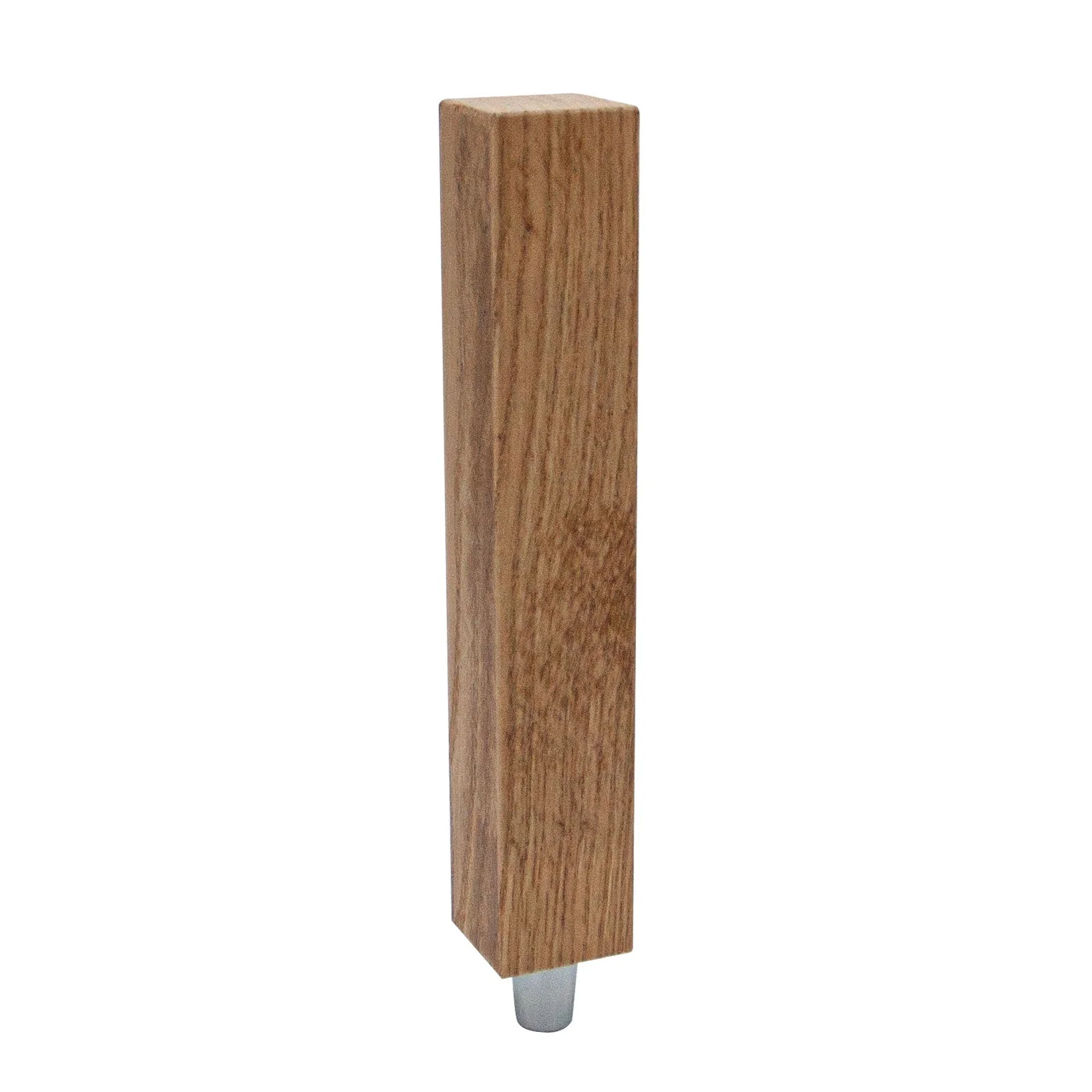 Walnut and Oak Beer Tap - With Optional Chalk Finish - Flat Top - Image 6