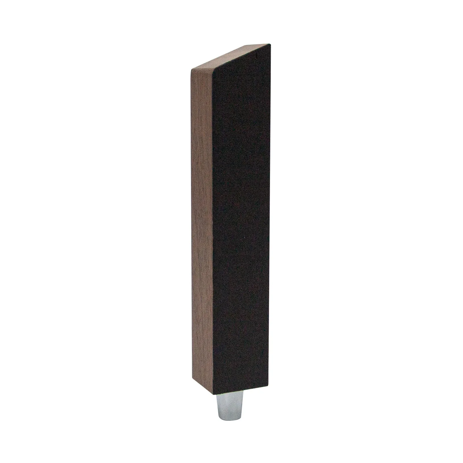 Walnut and Oak Beer Tap - With Optional Chalk Finish - Slanted - Image 4