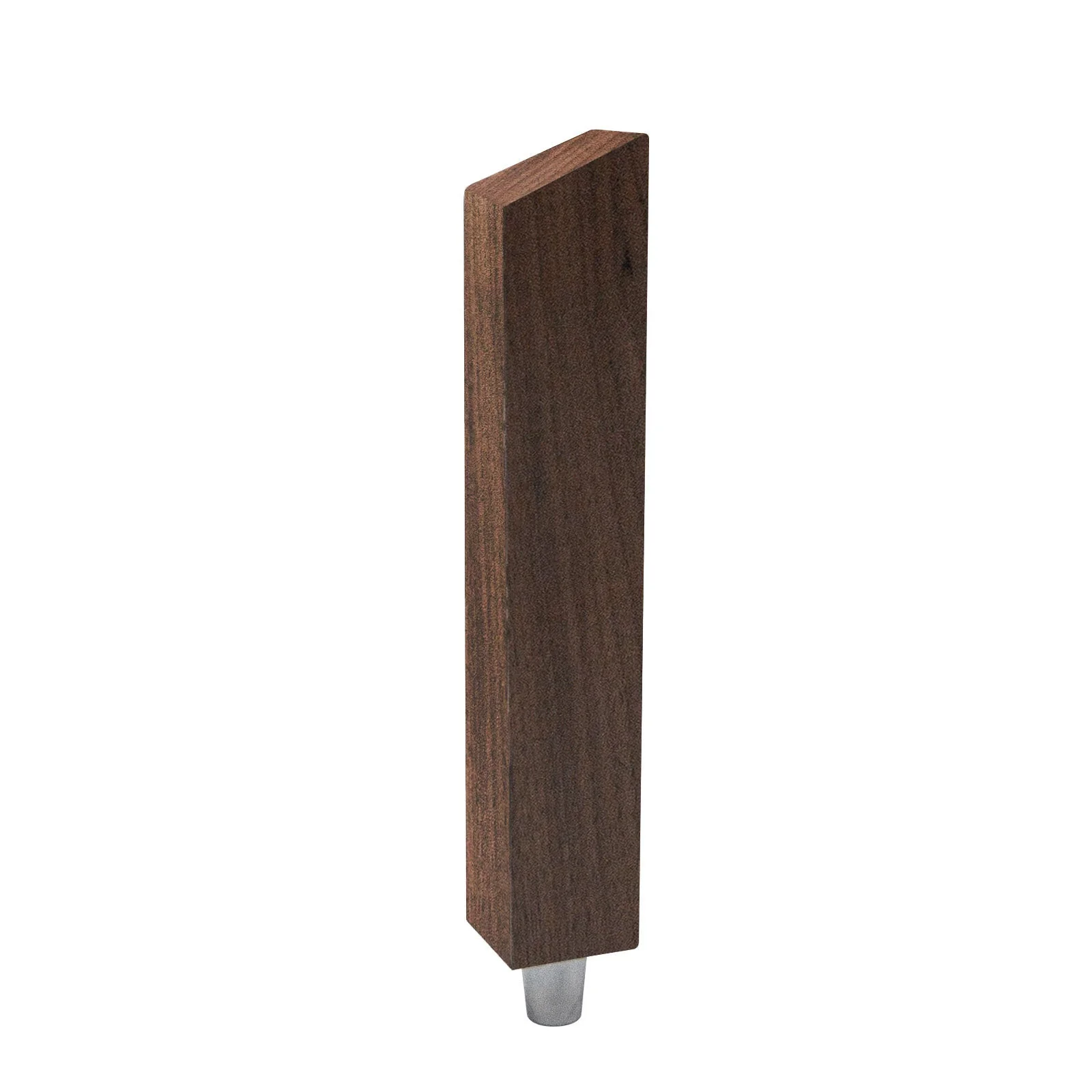 Walnut and Oak Beer Tap - With Optional Chalk Finish - Slanted - Image 6