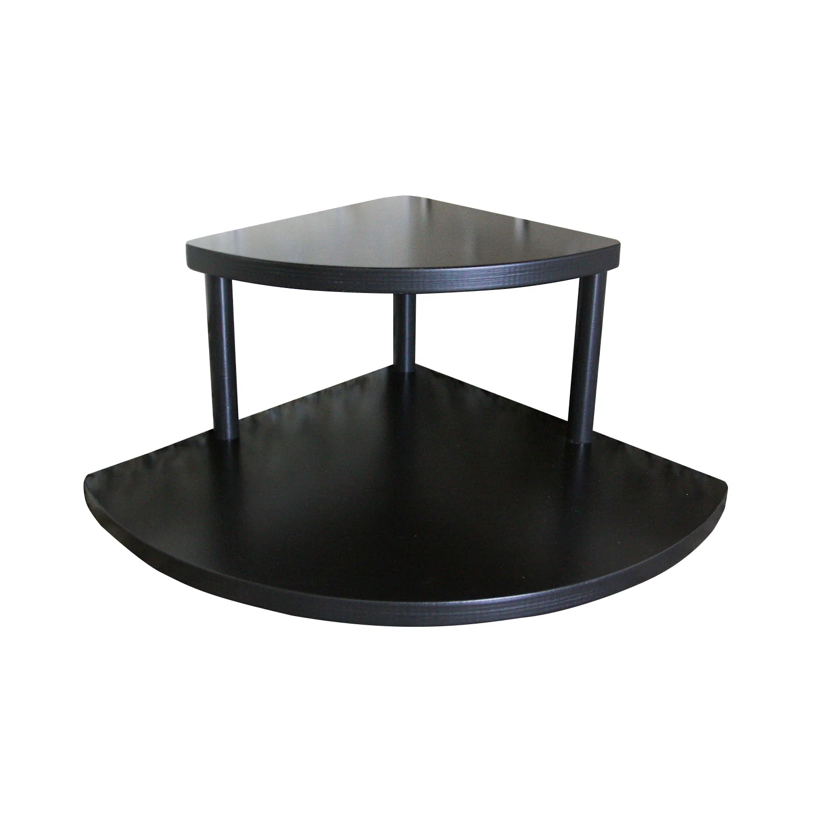 Counter Caddies™ - 7" Tall Stained Corner Shelf - Available In Black And Natural - Image 4