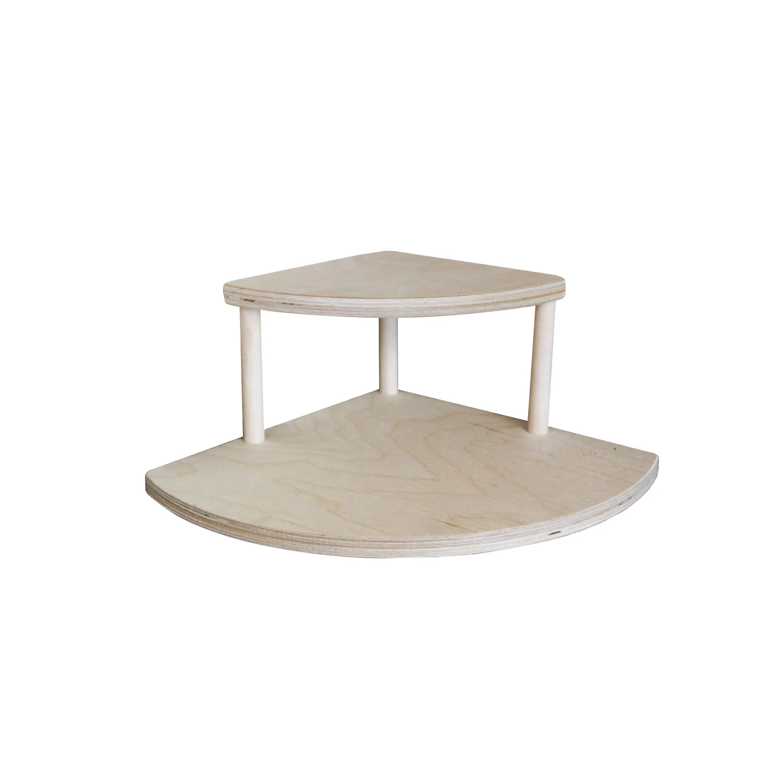 Counter Caddies™ - 7" Tall Stained Corner Shelf - Available In Black And Natural - Image 7