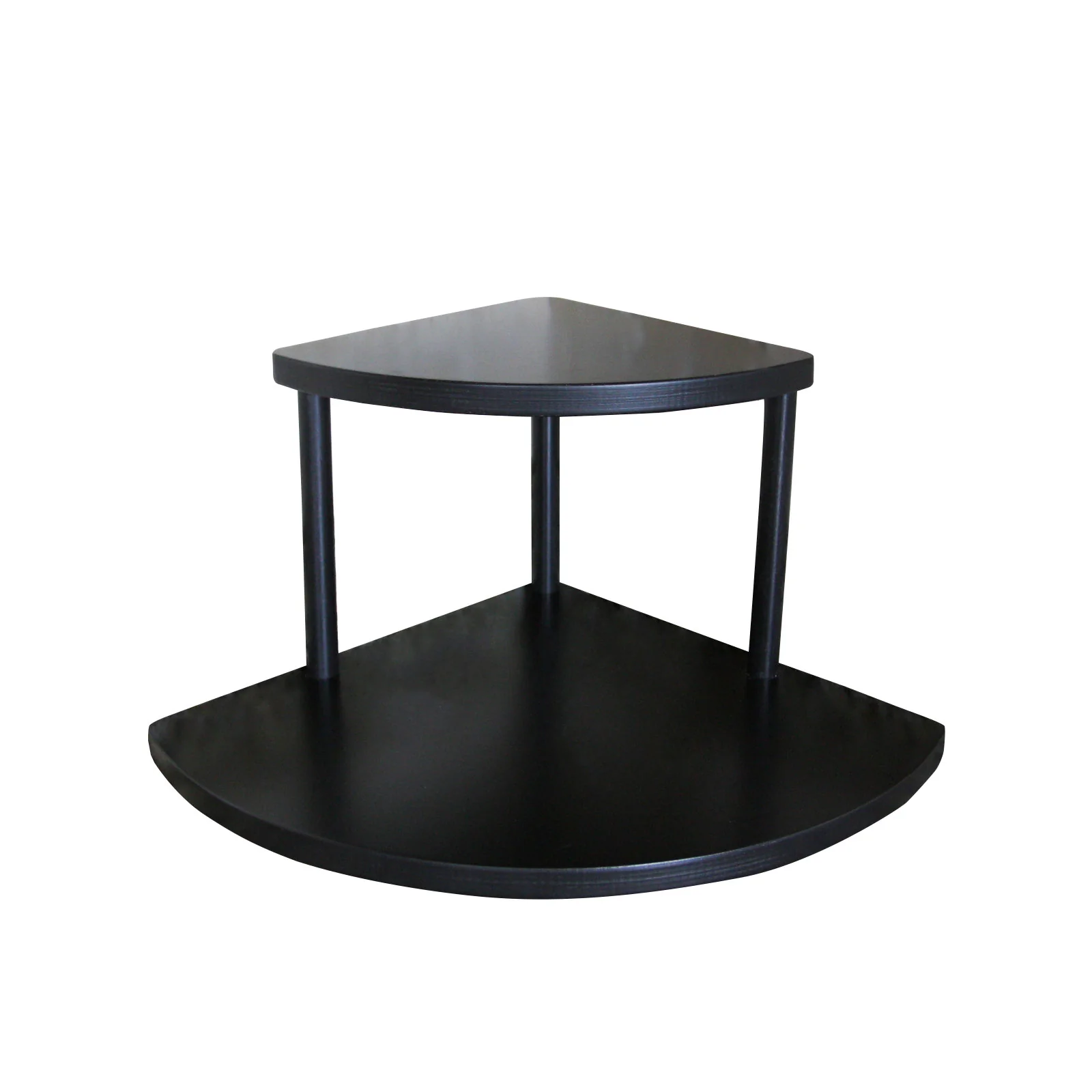 Counter Caddies™ - 9" Tall Stained Corner Shelf - Available In Black And Natural - Image 4