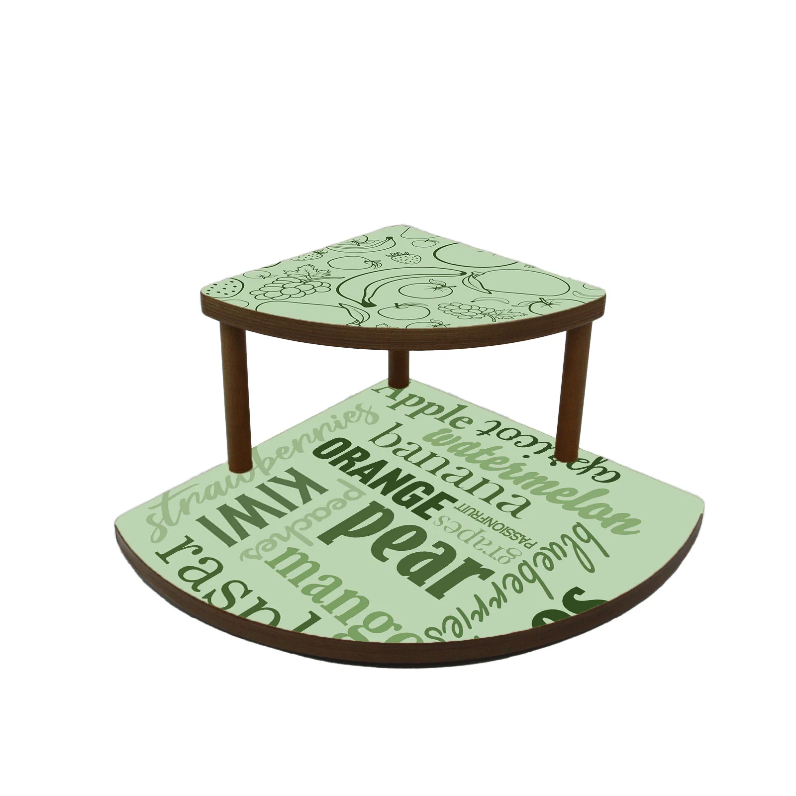 Counter Caddies™ - "FRUIT" Themed - Available in Black and Stained - 7" Height - Image 4