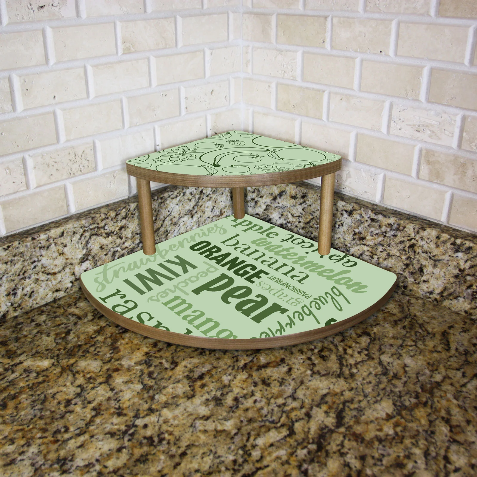Counter Caddies™ - "FRUIT" Themed - Available in Black and Stained - 7" Height - Image 6