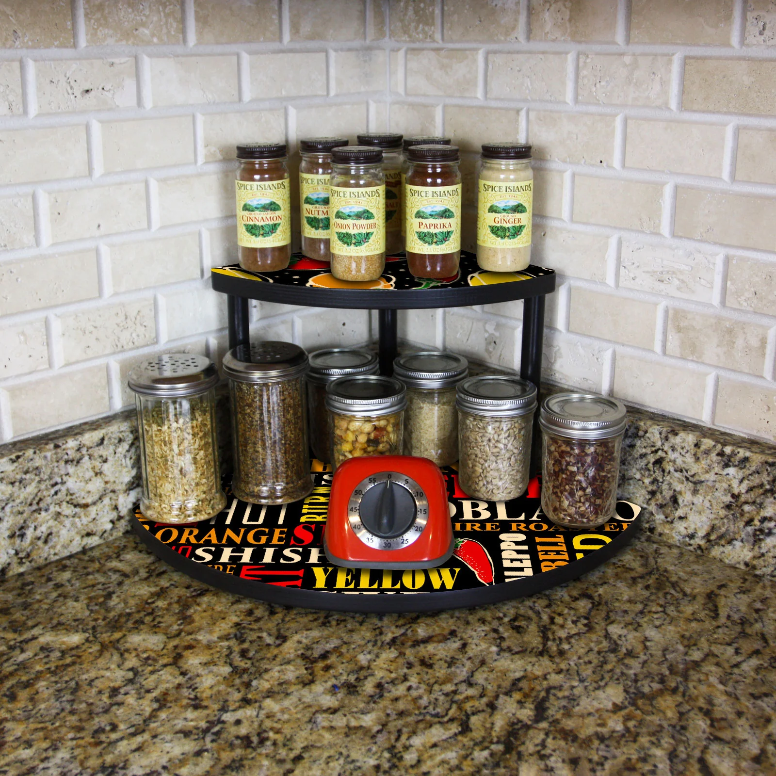 Counter Caddies™ - "PEPPER" Themed - 9" Height - Image 2