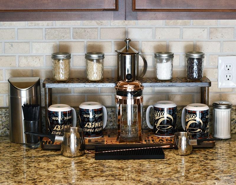 Counter Caddies™ - BARISTA Theme - 24" STRAIGHT Shelf - Image 2