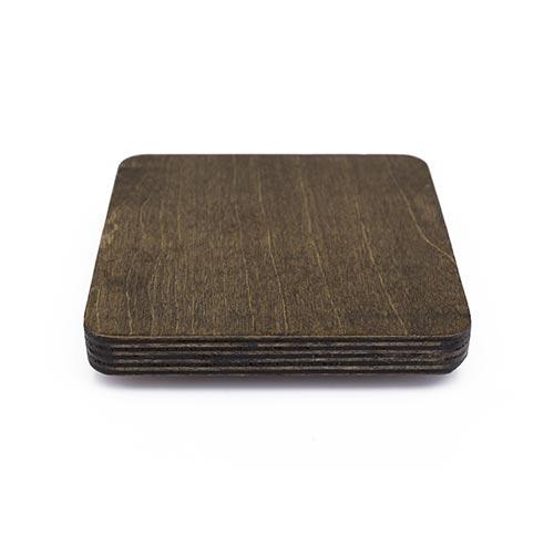 Counter Caddies™ with STAINED finish - 1.75 Liter Liquor Bottle Pad