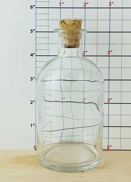 Craft Bartending Bottle with Cork - 8.5 ounce - Image 5