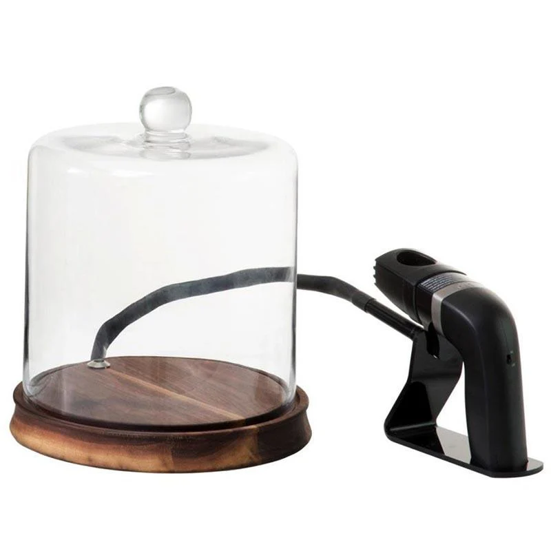 Crafthouse Smoking Cloche with Handheld Smoker - Image 4