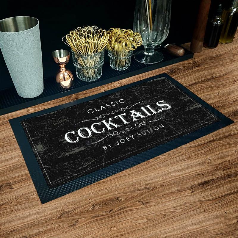 Custom Bar Service Mat - 17.25" x 10" - Image 2