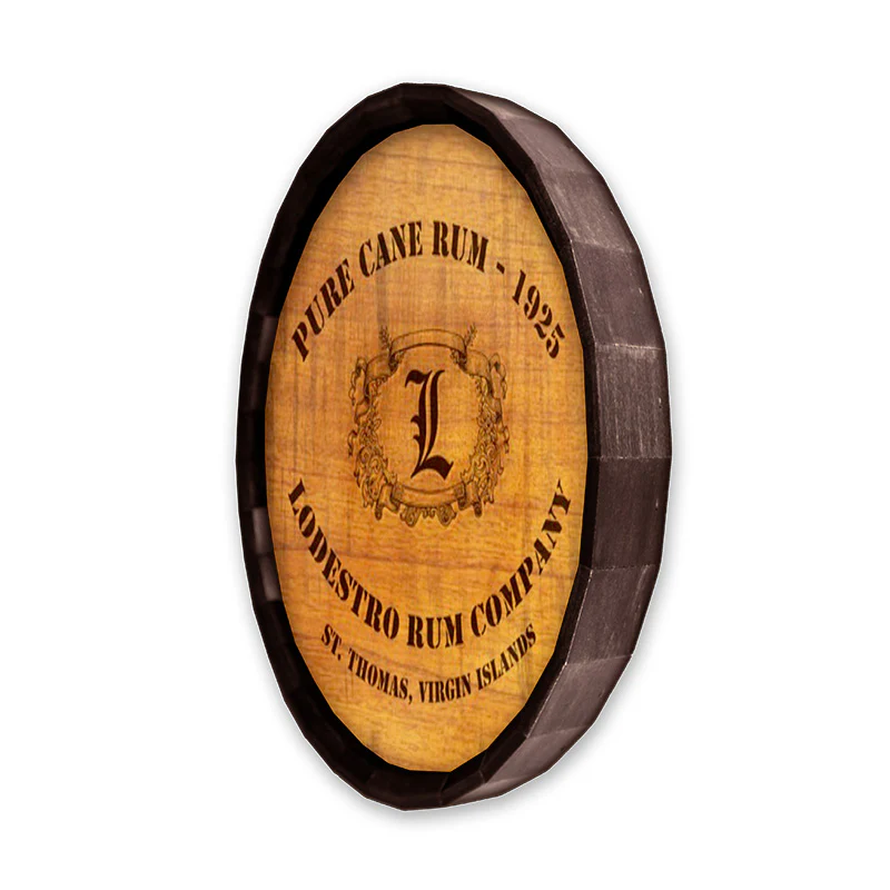 Custom Barrel Top Tavern Sign - Cane Rum - Image 3
