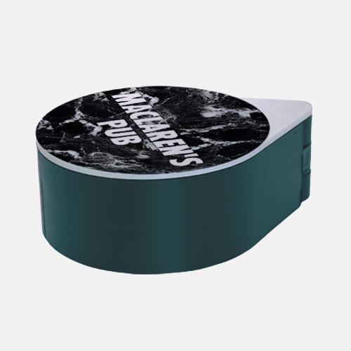 Custom Glass Rimmer Lid - Black Marble - Image 3