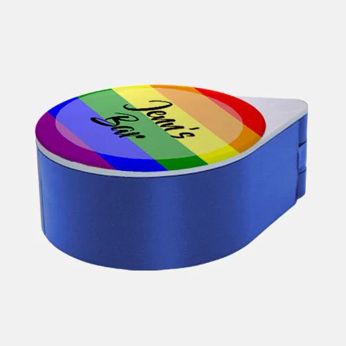 Custom Glass Rimmer Lid - Pride - Image 3