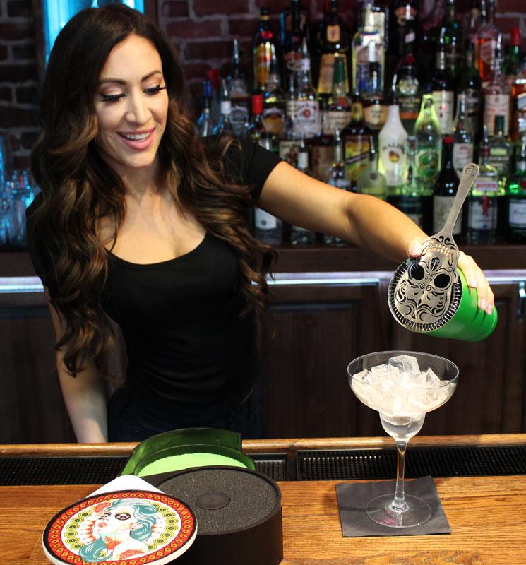 Custom Glass Rimmer Lid - Sugar Skull Girl - Image 6