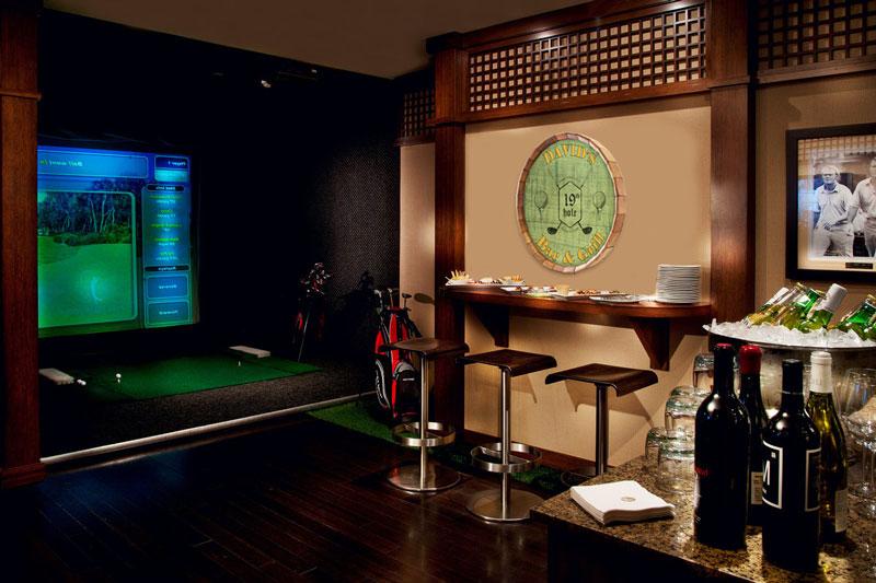 CUSTOM Golf Barrel Top Tavern Sign - 19th Hole - Image 2