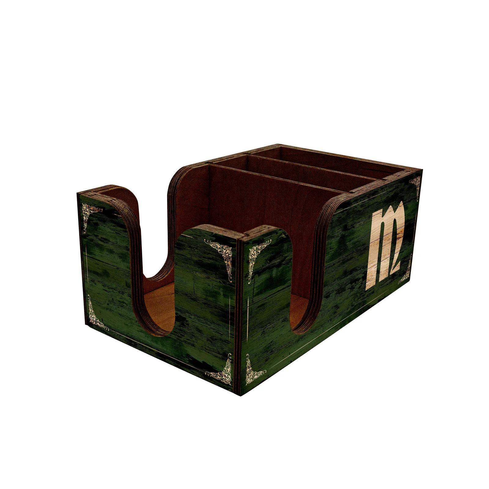 Customizable Bar Top Napkin Caddy - Irish Pub - Image 3