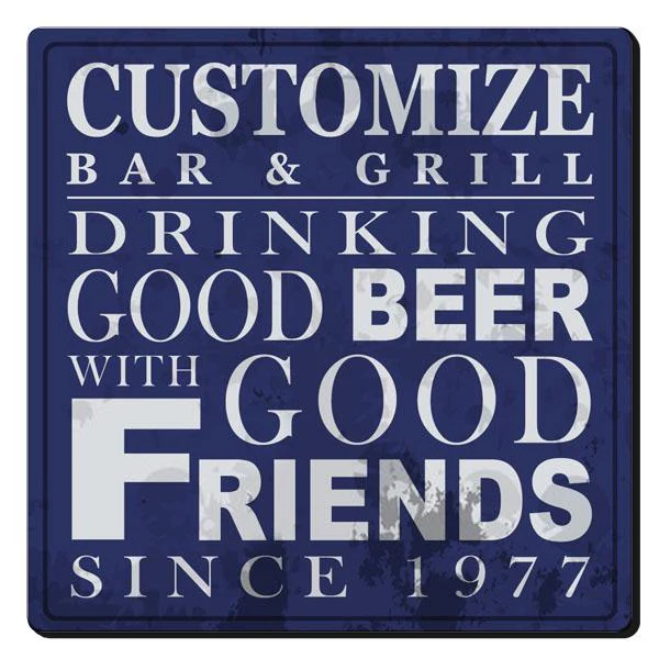 CUSTOMIZABLE Coaster - 3.5in Square Foam - Friends Design - Image 3