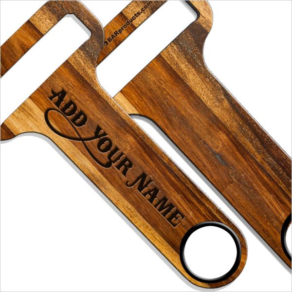 Customizable HAMMERHEAD™ Bottle Opener - Wood Series - Image 4