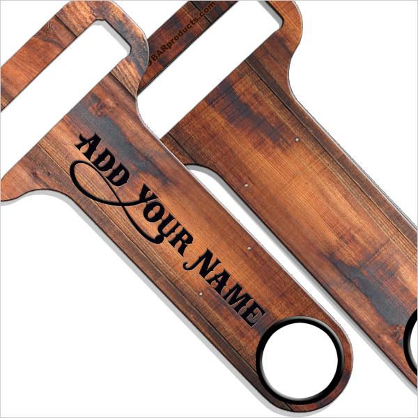 Customizable HAMMERHEAD™ Bottle Opener - Wood Series - Image 5