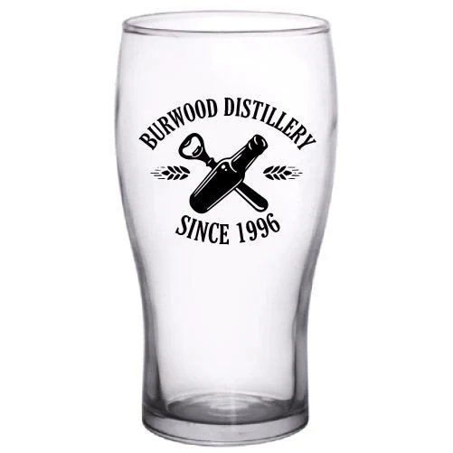 CUSTOMIZABLE Imperial Pub Glass- Distillery - 20oz - Image 3