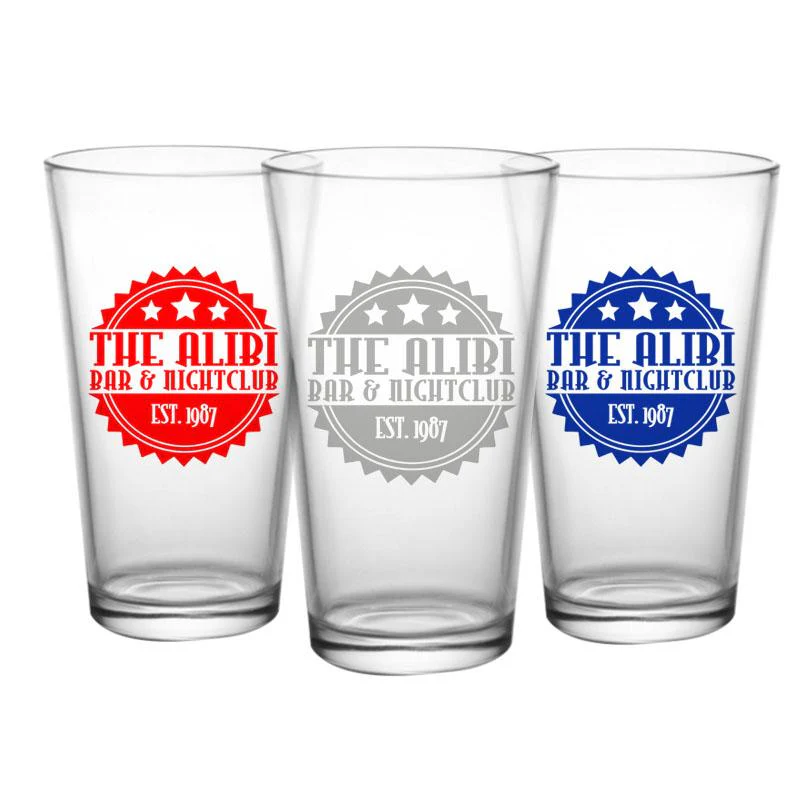 CUSTOMIZABLE Pint / Mixing Glass - Badge - 16oz - Image 3