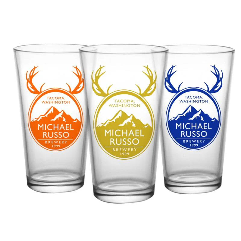 CUSTOMIZABLE Pint / Mixing Glass - Buck - 16oz - Image 3